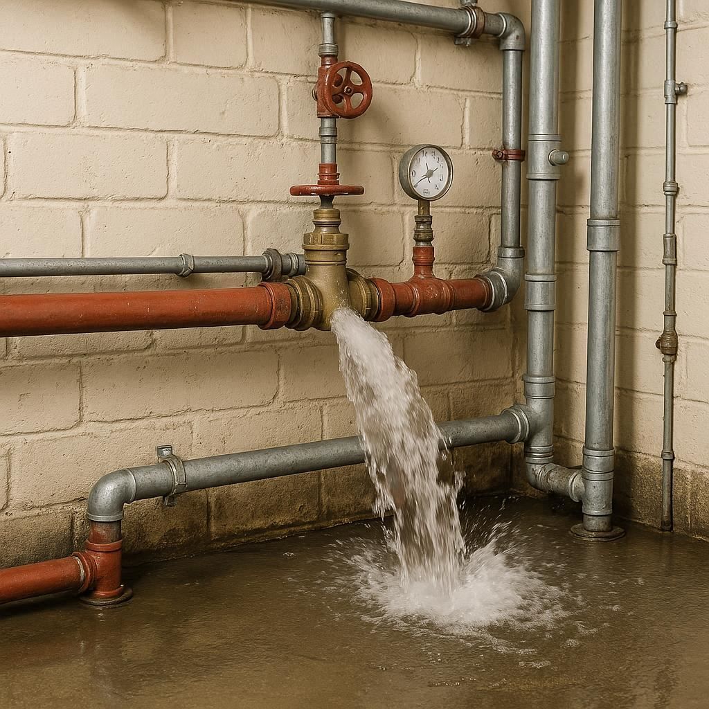 Промывка системы водоснабжения многоквартирного дома в Ступине